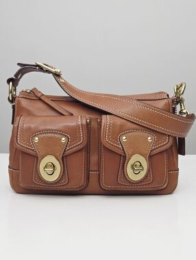 EXCELLENT COACH 65TH ANNIVERSARY LEGACY DOUBLE TURNLOCK BAG